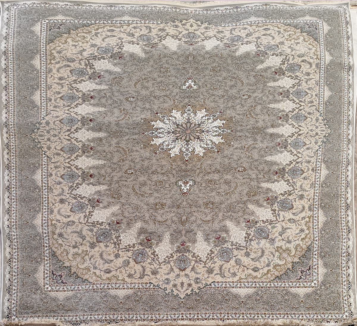 خرید فرش ۱۲۰۰ شانه کد 11010 با تراکم ۳۶۰۰ - کالکشن وستا