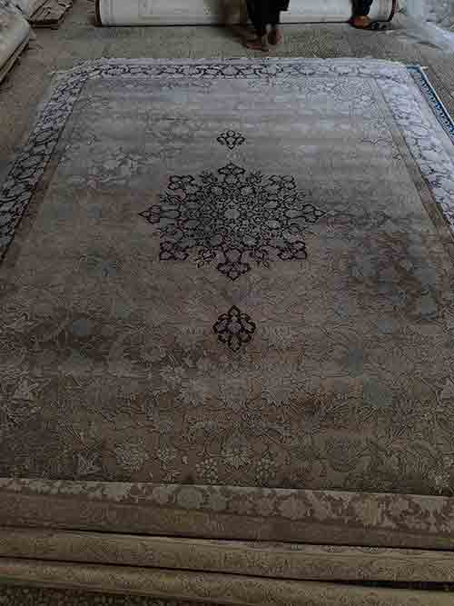 خرید فرش ۷۰۰ شانه کد 70004 با تراکم ۲۵۵۰ - کالکشن هانا