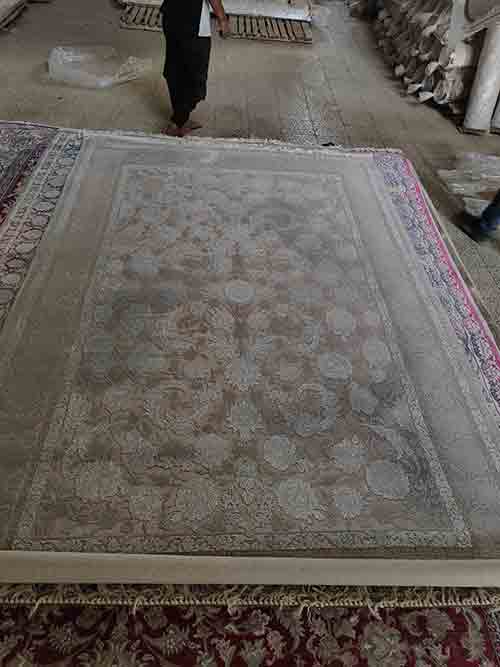 خرید فرش ۷۰۰ شانه کد 70013 با تراکم ۲۵۵۰ - کالکشن هانا