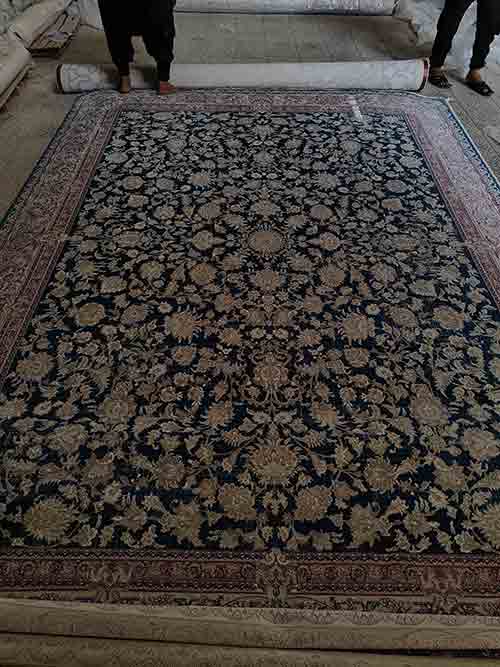 خرید فرش ۷۰۰ شانه کد 70026 با تراکم ۲۵۵۰ - کالکشن هانا